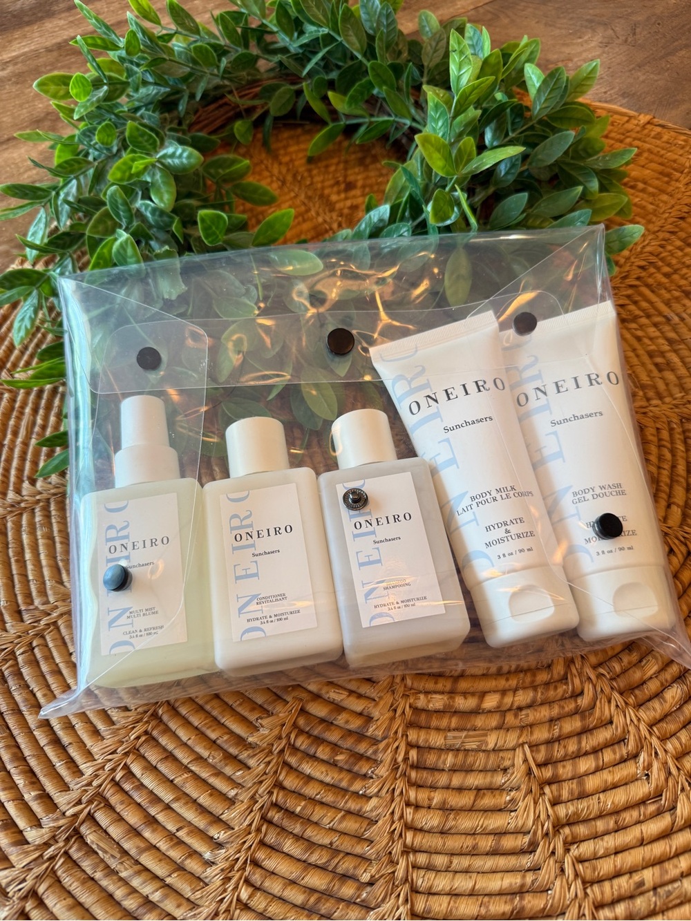 ONEIRO Sunchasers Travel Hair & Body 5 Piece Set